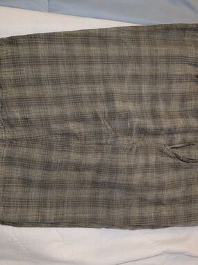 Tommy Bahama Gray Plaid Flat Front Men’s Shorts